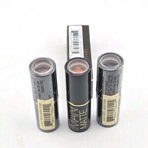 IMAN Luxury Matte Lipstick Mixed Lot Of 3 Assorted Colors Full Size Gift Set